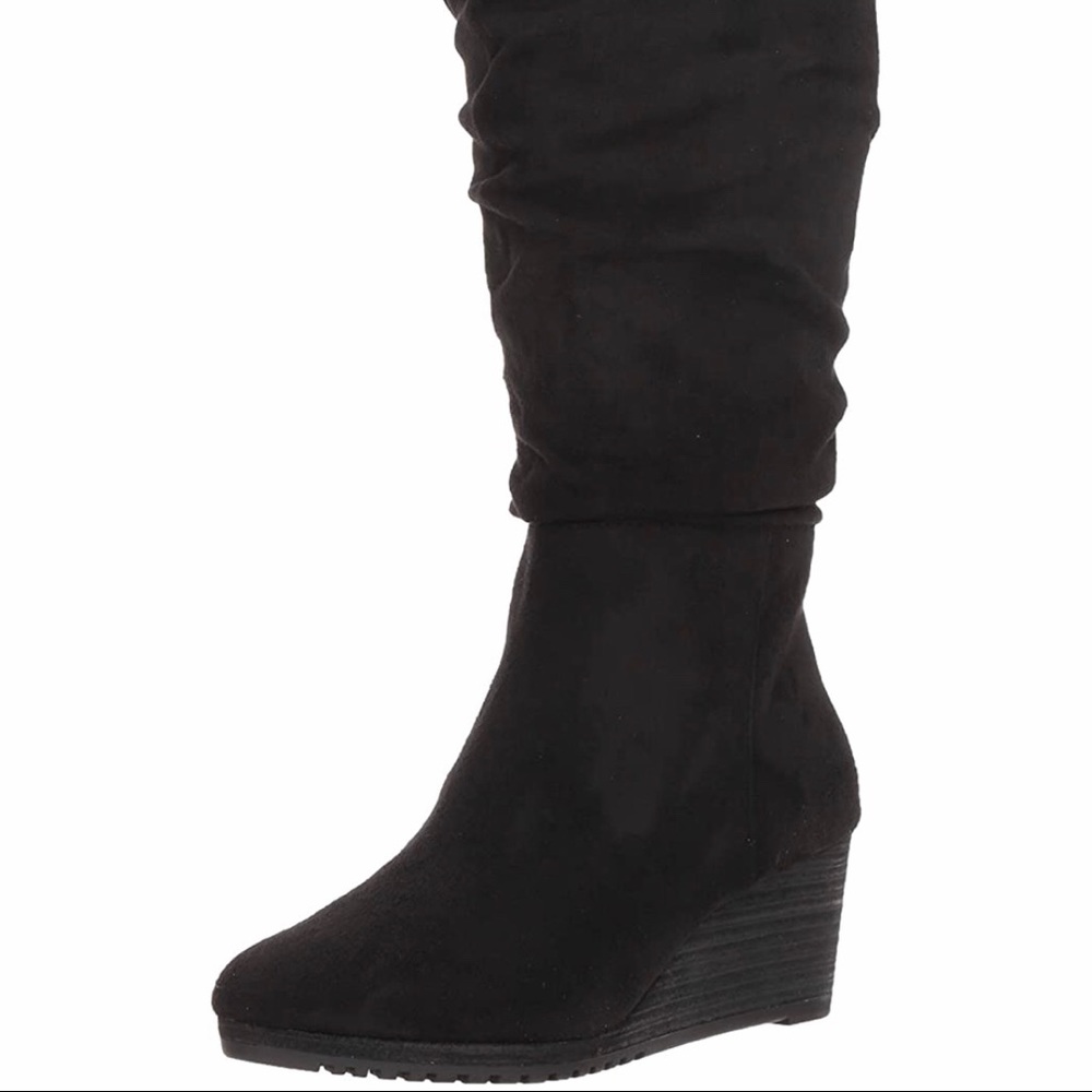 Dr. School’s Central Black Knee High Boot - WC